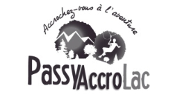 Logo de l'entreprise d'activités de loisirs Passy accrolac qui utilise l'application Guidap pour simplifier la gestion de son activité
